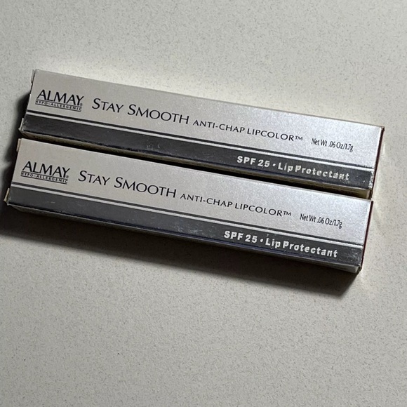 2x ALMAY Stay Smooth Anti-Chap Lipcolor with SPF 25 - Lip Protectant #TAWNY - Picture 6 of 7